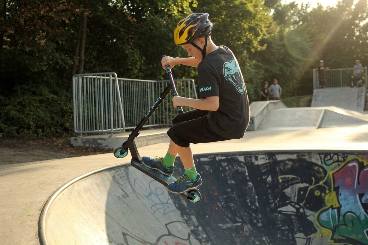 SKITT 2027. Nové freestyle koloběžky IMPACT, VENOM XL a SCOUT